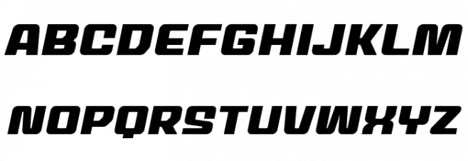 MechEffects2BB-Italic Fonte MAIÚSCULAS