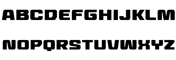 MechEffects2BB Font LOWERCASE