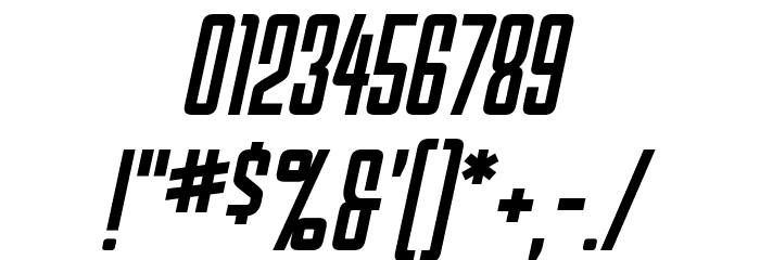 MechEffectsBB-Italic Font OTHER CHARS