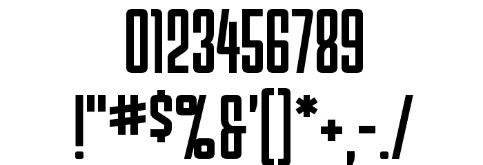 MechEffectsBB Font OTHER CHARS