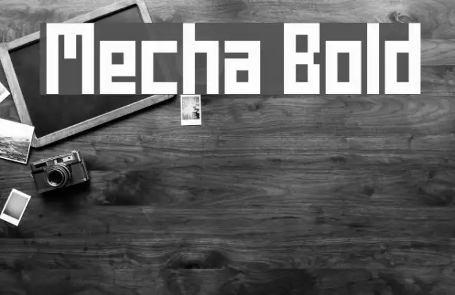 Mecha Bold Example 1