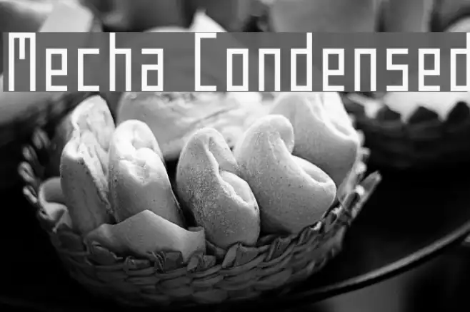 Mecha Condensed Example 1