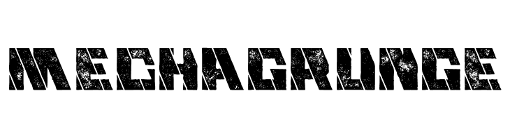 Mecha Grunge  免费字体下载