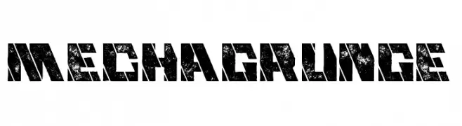Mecha Grunge  Descarca Fonturi Gratis