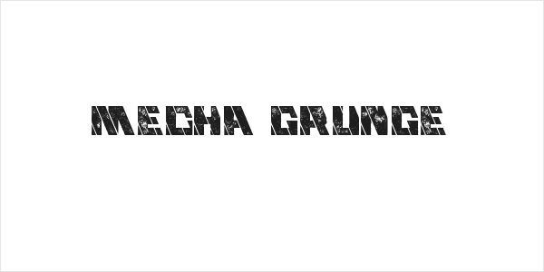Mecha Grunge Logo