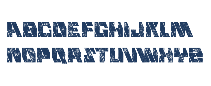 Mecha Grunge Lowercase