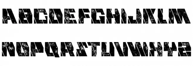 Mecha Grunge Fuentes MINÚSCULAS