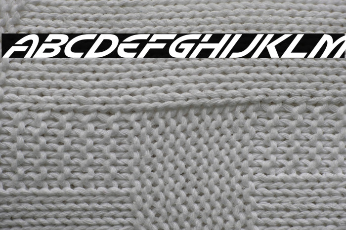 Mecha Italic Example 2