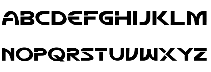 Mecha Oblique Mecha Oblique Font LOWERCASE