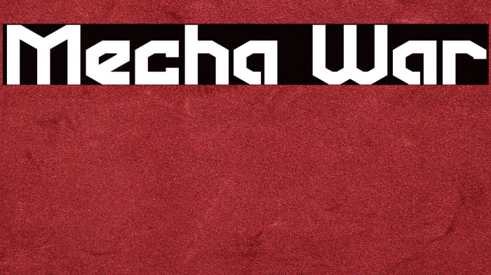 Mecha War Example 1