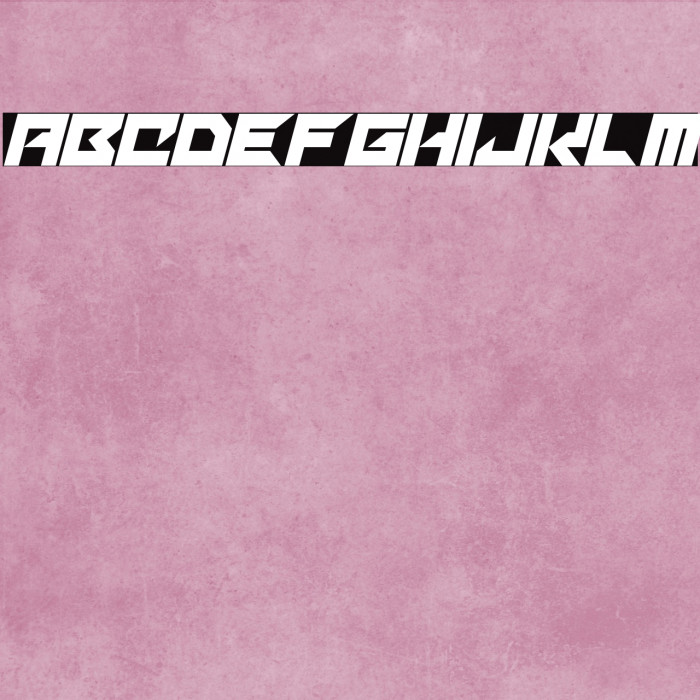 Mechacubes Italic Font examples