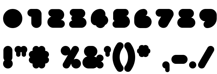 MechamaruAlp Font OTHER CHARS