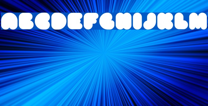 MechamaruAlp Font examples