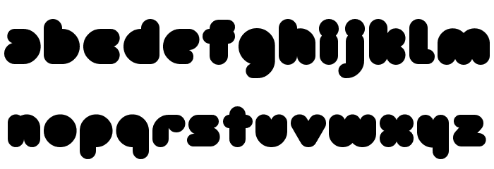 MechamaruAlp Font LOWERCASE