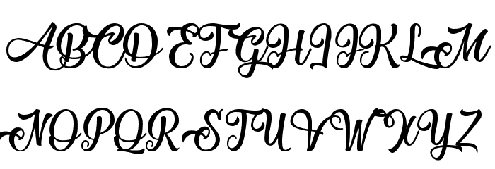 Mechanic of the Heart Font OTHER CHARS