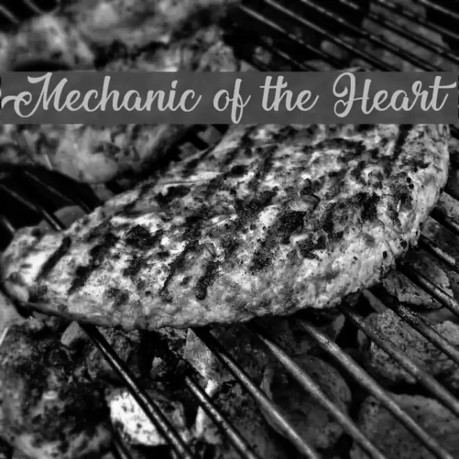 Mechanic of the Heart Font examples