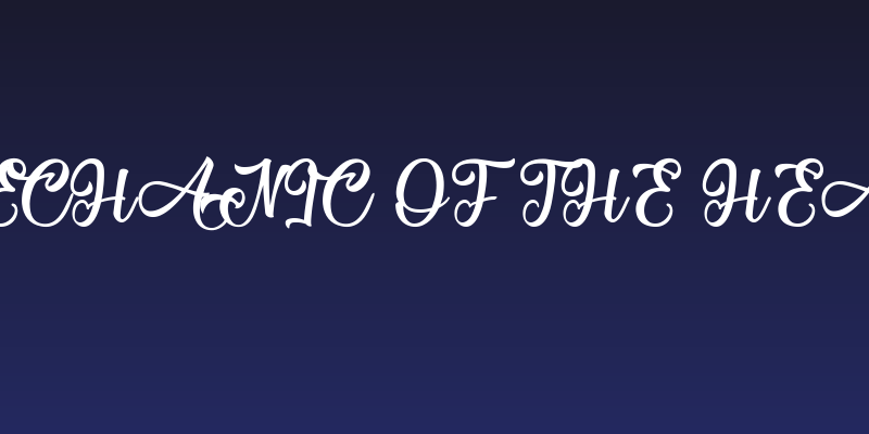 Mechanic of the Heart Social Header