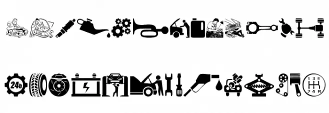 Mechanic Polices MAJUSCULES