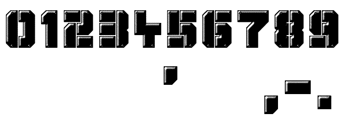 Mechanical Animals Font OTHER CHARS