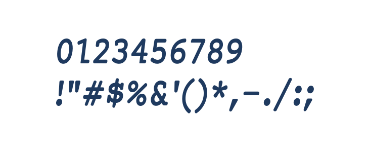 Mechanical Bold Condensed Oblique Other Characters