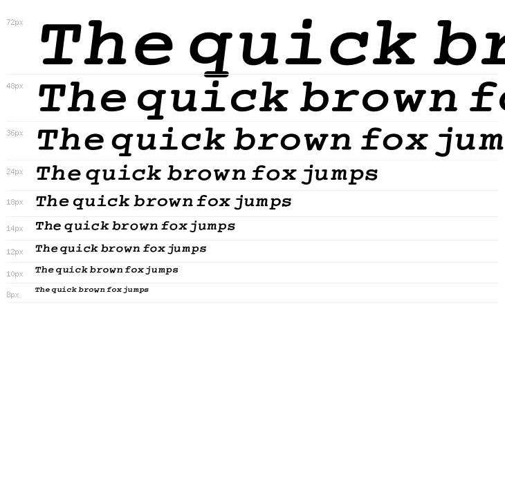 Mechanical Bold Extended Oblique Waterfall