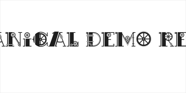 Mechanical Demo Regular Logo
