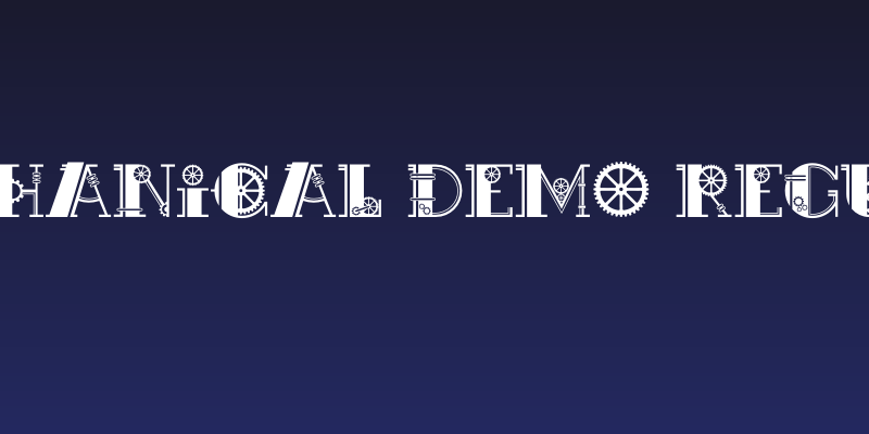 Mechanical Demo Regular Social Header