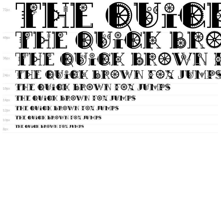 Mechanical Demo Regular Waterfall