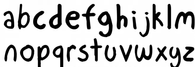 Mechanical Pencil फ़ॉन्ट लोअरकेस