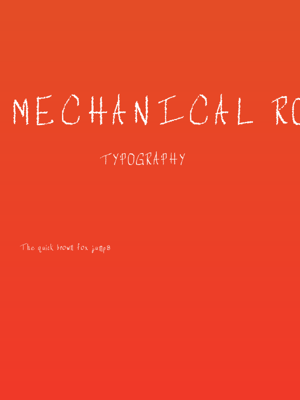 Mechanical Rorschach Poster