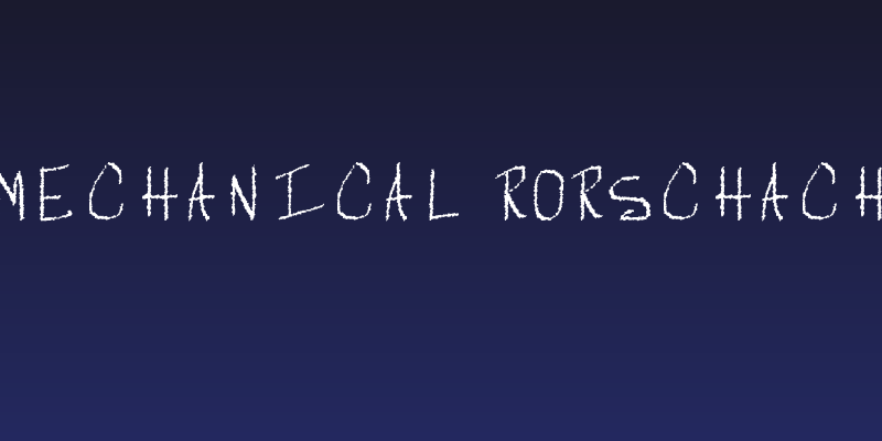 Mechanical Rorschach Social Header