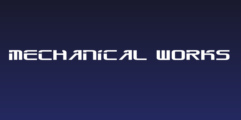 Mechanical works Social Header