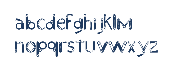 Mechanical Lowercase