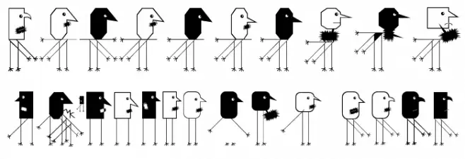 MechanicsActors Font OTHER CHARS