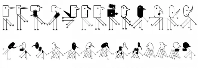 MechanicsActors Schriftart Groß