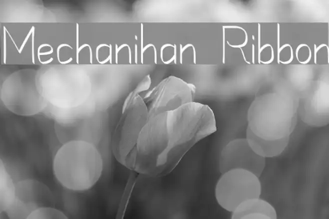 Mechanihan Ribbon Example 1