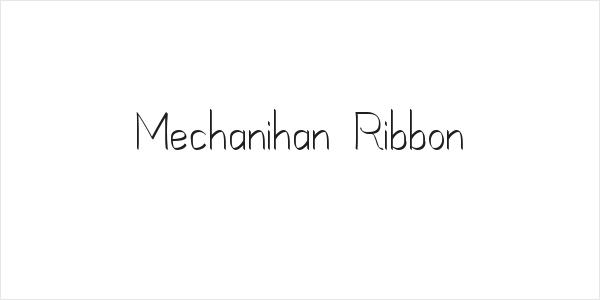 Mechanihan Ribbon Logo