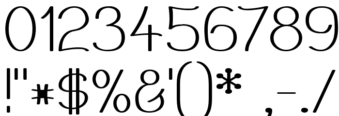 Mechanihan Font OTHER CHARS