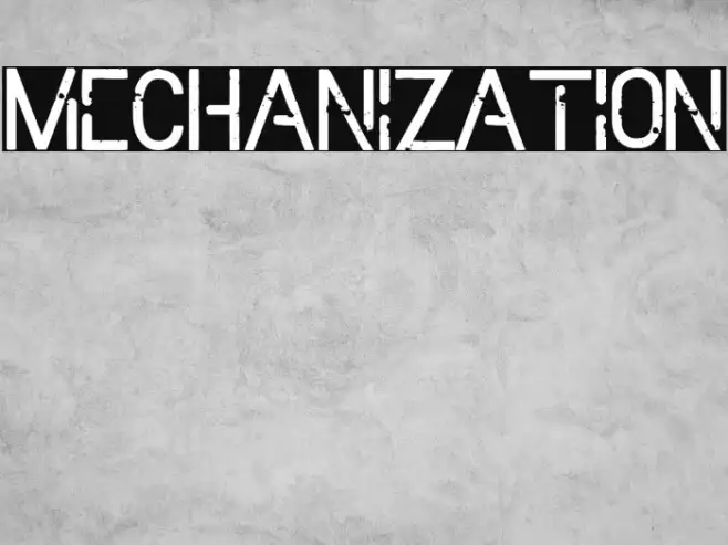 Mechanization Example 1