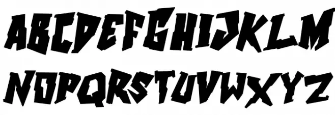 Mechapunk-BoldItalic Fuentes MAYÚSCULAS