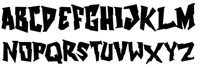 Mechapunk Font LOWERCASE