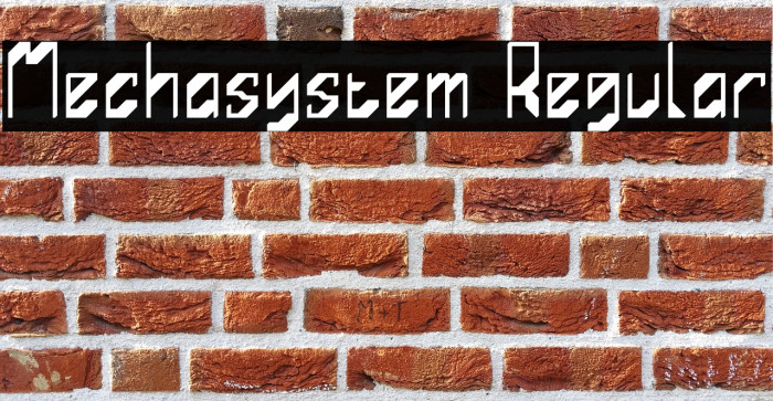 Mechasystem Regular Example 3