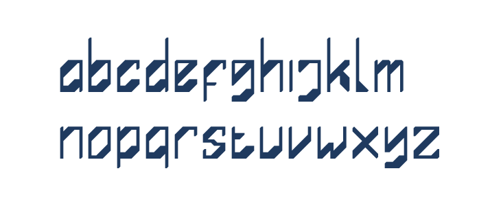 Mechasystem Regular Lowercase