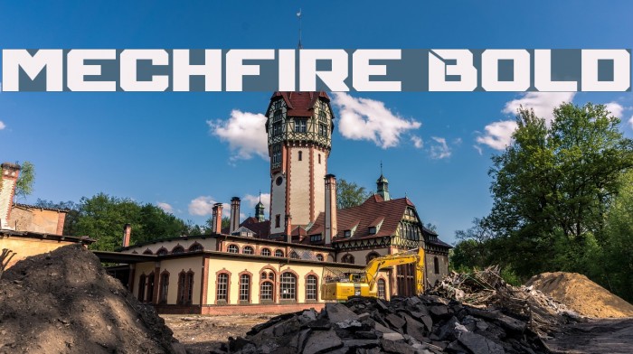 Mechfire Bold Example 3