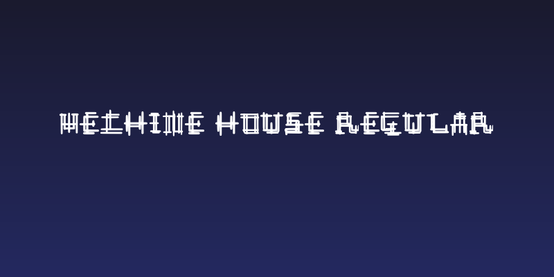 Mechine House Regular Social Header