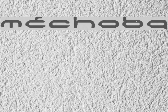 Mechoba Font examples
