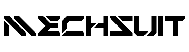 Mechsuit  Descarca Fonturi Gratis