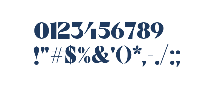 Mechta Regular Other Characters