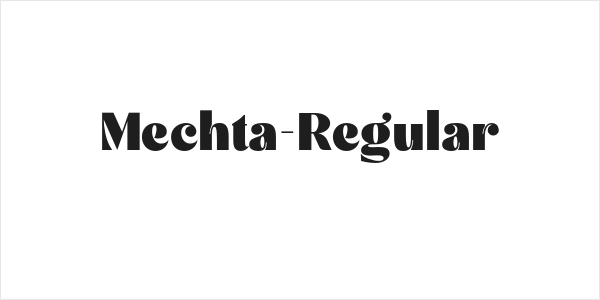 Mechta-Regular Logo