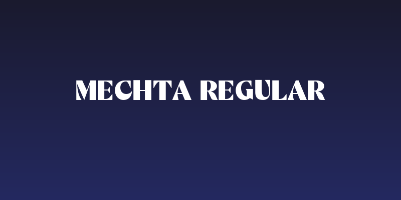 Mechta Regular Social Header